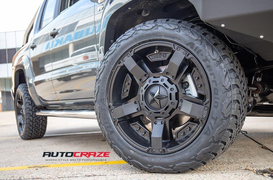 VOLKSWAGEN AMAROK ROCKSTAR XD MATTE BLACK